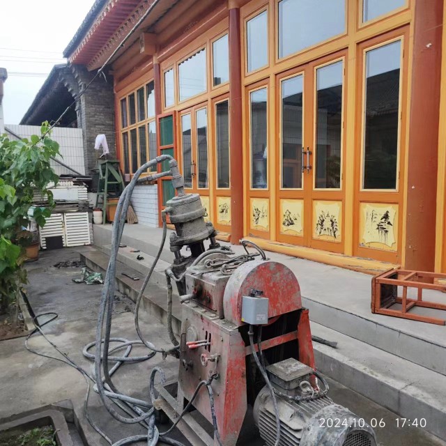 渔洋镇房屋地基沉降注浆加固施工